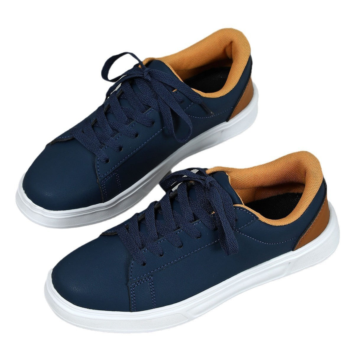 Platform Skateboard Sneakers - Casual Flat Skate Shoes