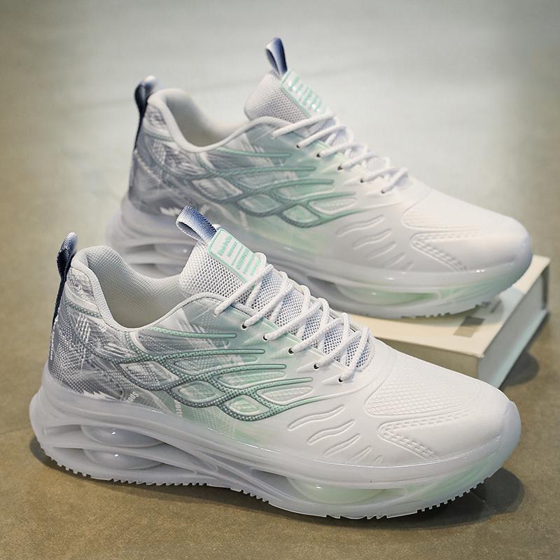 Breathable Mesh Platform Sneakers - Height Increasing Fashion Shoes