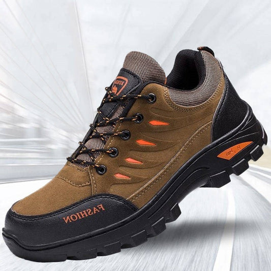 Men's Korean Fashion Hiking Shoes - Casual Outdoor Trail Sneakers