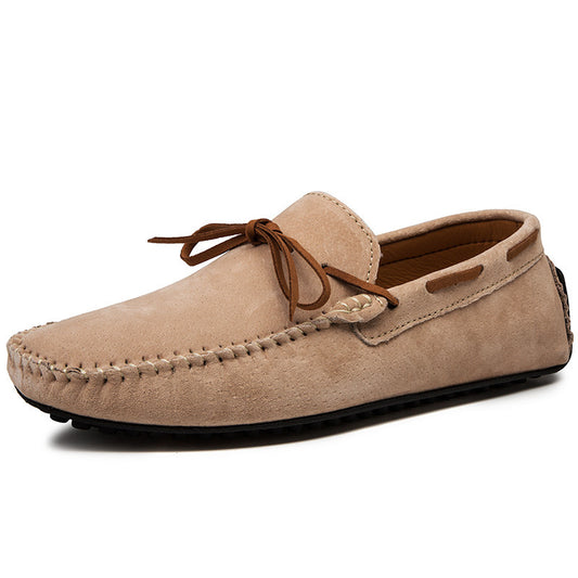 Men's Extra Large Peas Shoes - Plus Size Driving Loafers for Spring & Autumn
