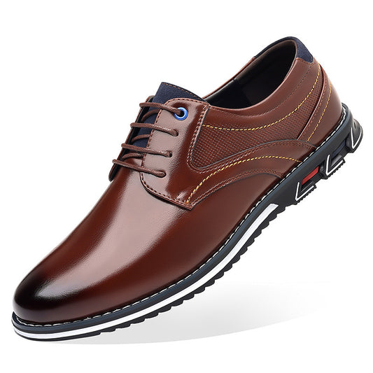 Men's Work Fashion Leather Shoes - Professional Business Dress Shoes