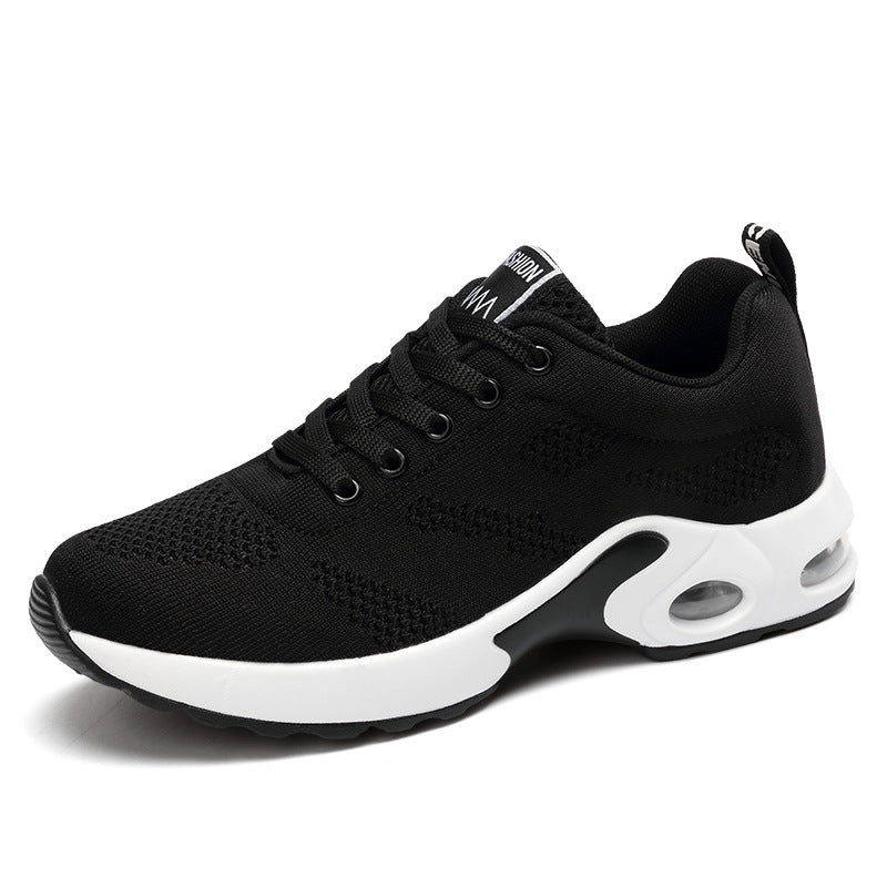 Women's Dense Mesh Flyknit Sneakers - All-Match Comfortable Casual Shoes