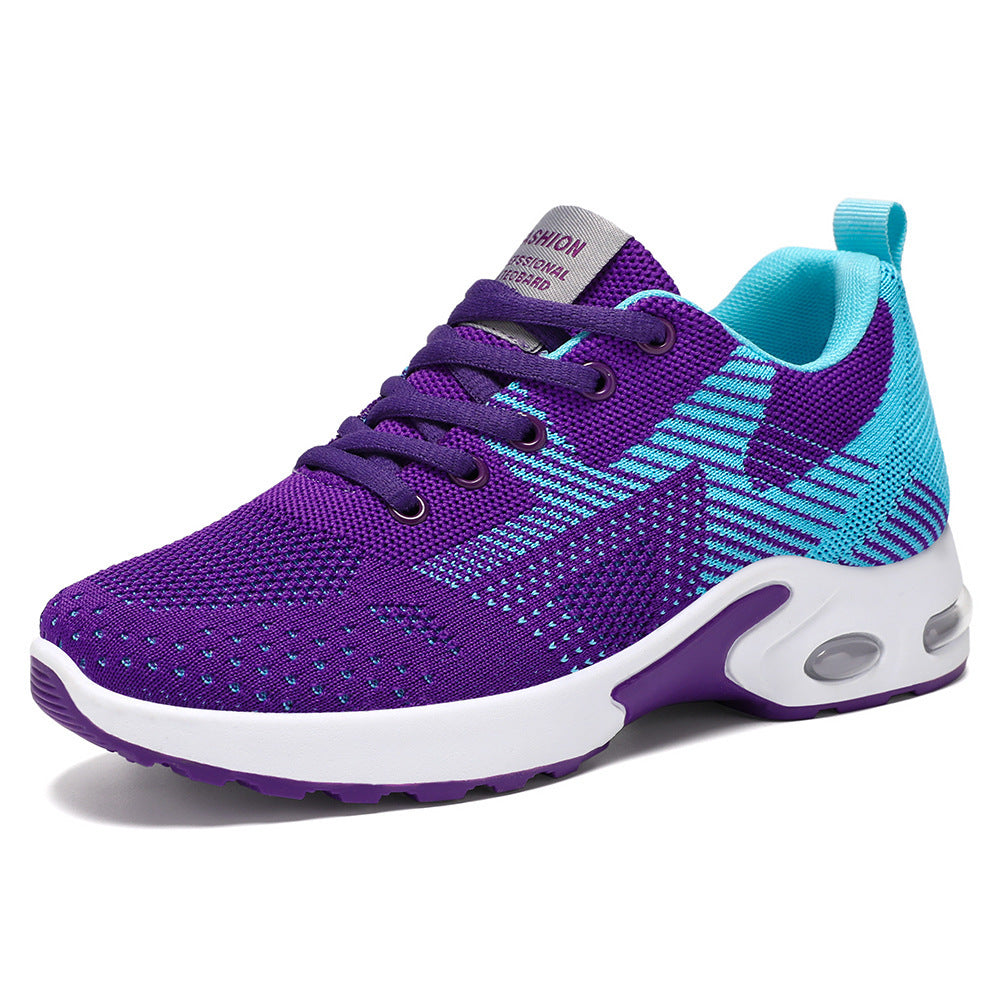 Women's Plus Size Air Cushion Running Sneakers - Casual Athletic Shoes