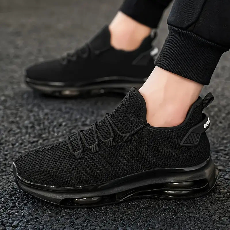 Men's Breathable Soft Bottom Sneakers - Trendy Casual Shoes