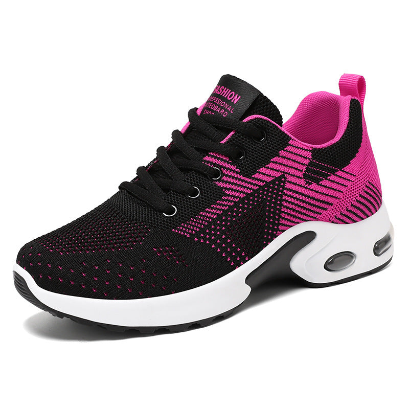 Women's Plus Size Air Cushion Running Sneakers - Casual Athletic Shoes