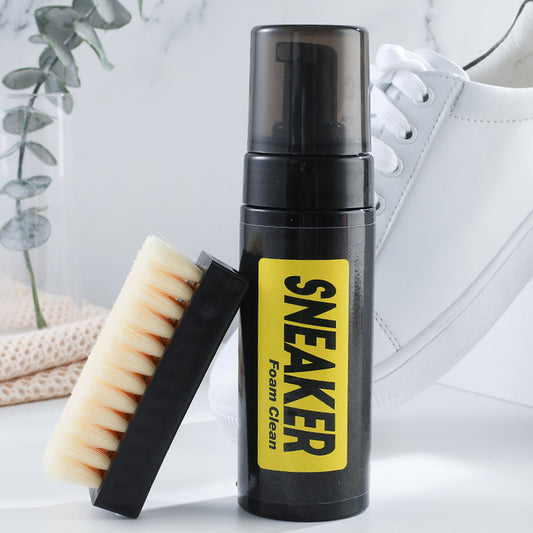 Complete Sneaker Cleaning Kit - White Shoes Foam Cleaner & Dryer