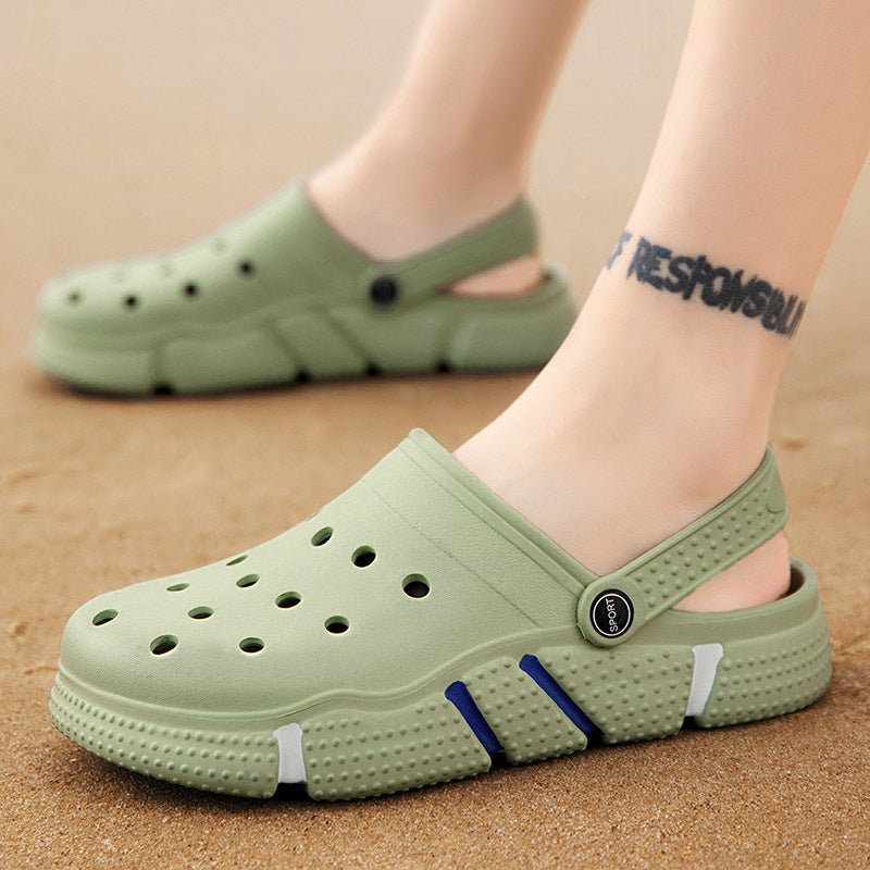 Unisex EVA Beach Sandals - Lightweight Summer Hole Shoes
