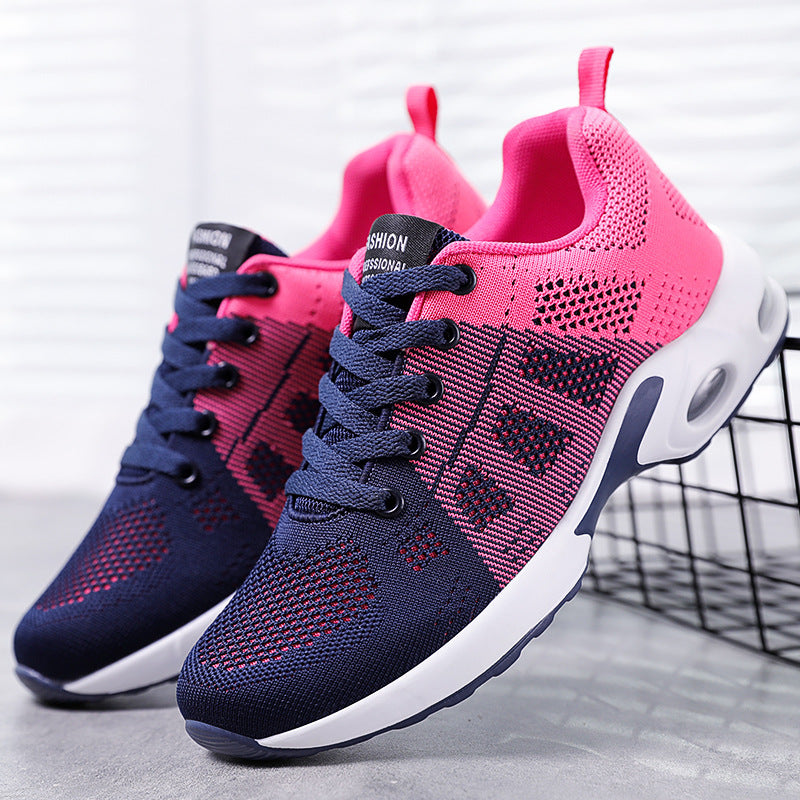 Women's Plus Size Air Cushion Running Sneakers - Casual Athletic Shoes