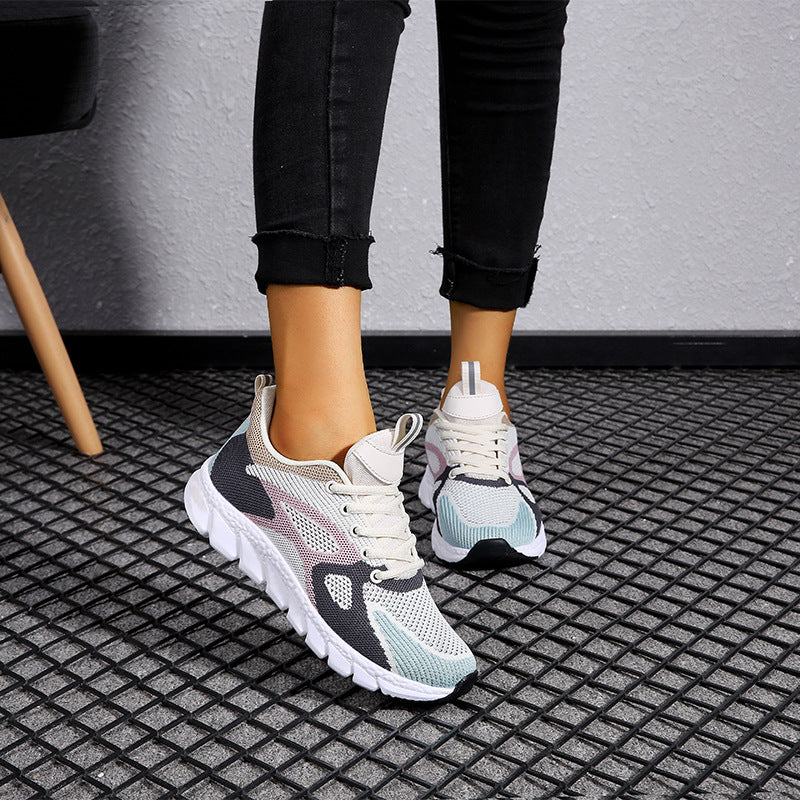 Women's Fashion Sneakers - Comfortable Breathable Casual Shoes