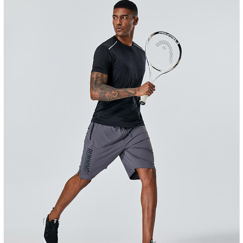 Men's Trendy Sports Shorts - Fast Dry Running Fitness Athletic Shorts