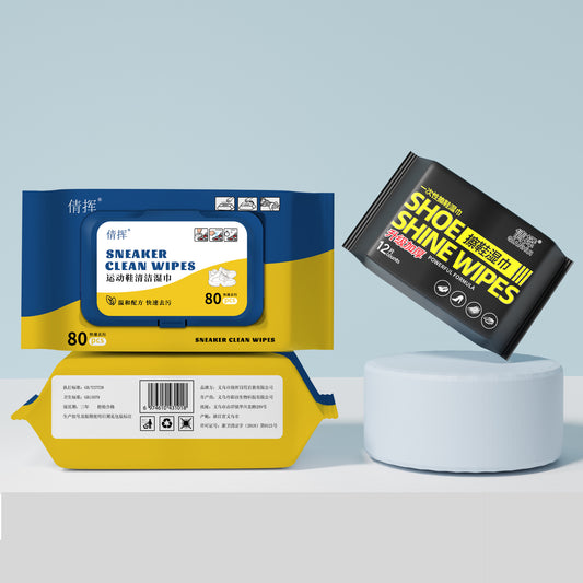 Disposable Shoe Cleaning Wipes - Sneaker Shine Wet Tissues