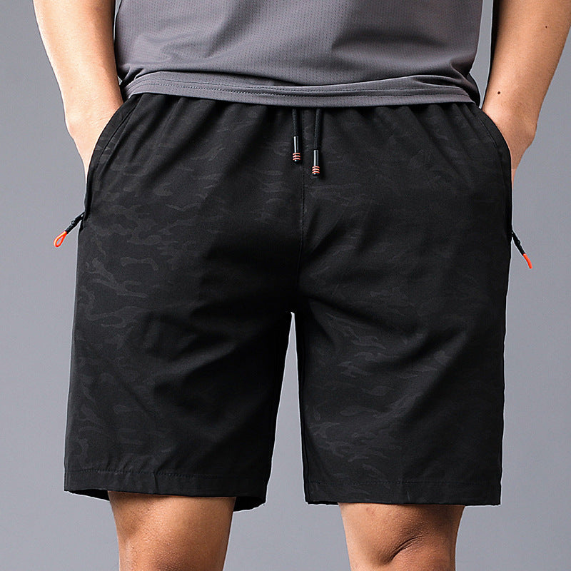 Men's Plus Size Quick-Drying Summer Shorts - Loose Fit Running Sports Leisure Pants
