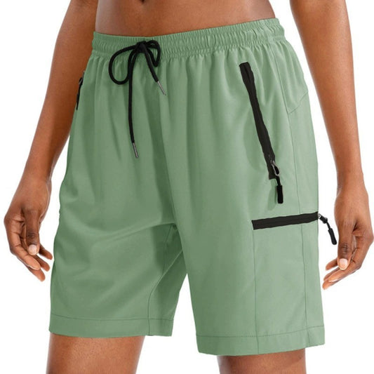 Women's Outdoor Leisure Track Shorts - Loose Fit Quick-Drying Workout Shorts