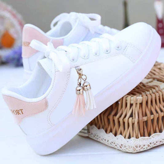 Women's Breathable Running Shoes - Korean Style Casual Sneakers