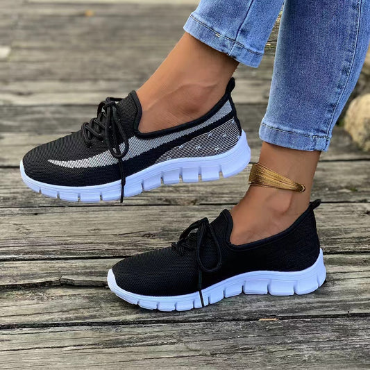 Women's Summer Running Sneakers - Breathable Casual Athletic Shoes