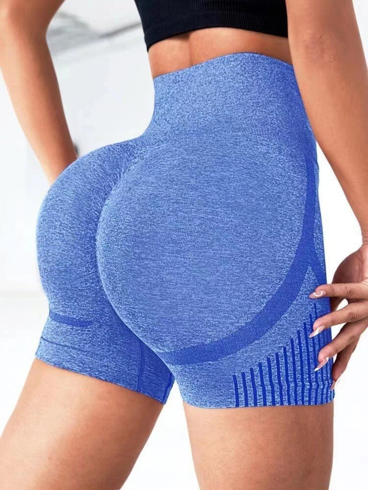 Women's New High Waist Hip Lift Yoga Shorts - Running Fitness Sportswear