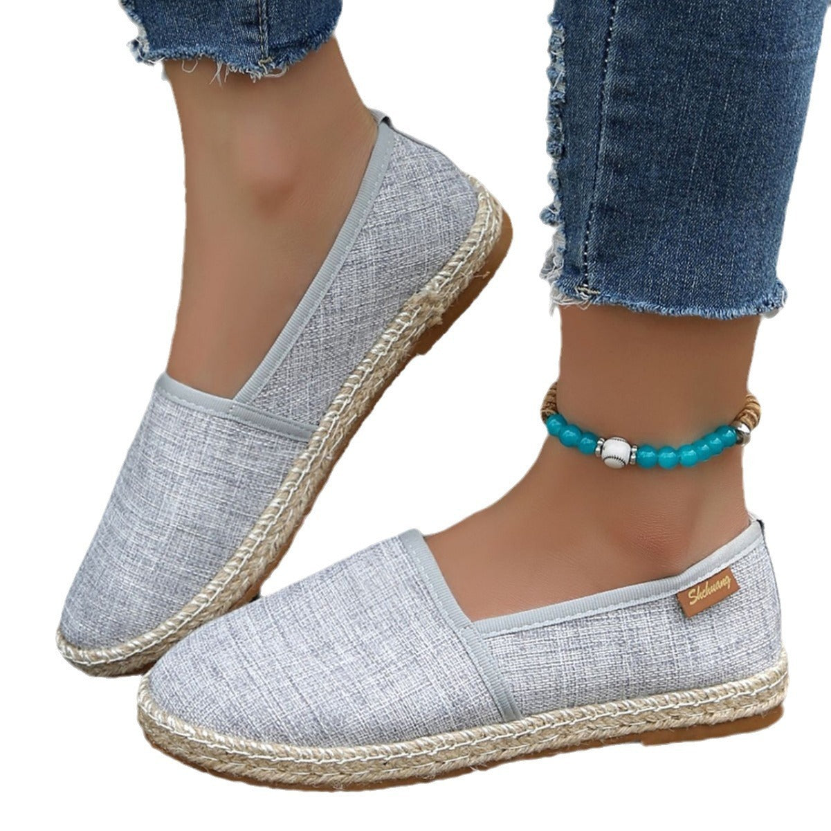 Women's Fisherman Flat Shoes - Casual Rope-Bottom Comfort Shoes
