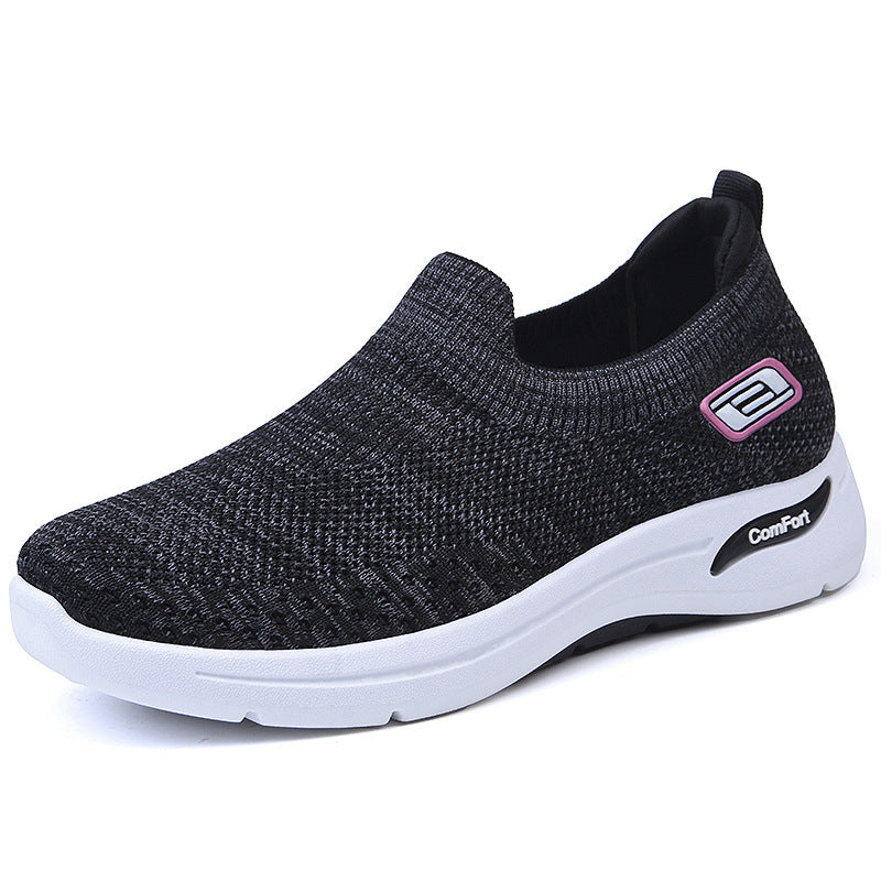 Jianbu Women's Breathable Comfort Sneakers - Soft Sole Fashion Walking Shoes