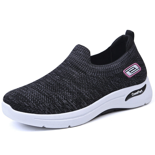 Jianbu Women's Breathable Comfort Sneakers - Soft Sole Fashion Walking Shoes