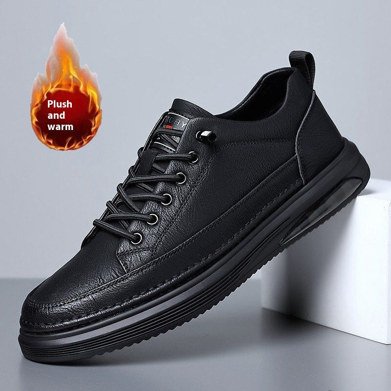 Cotton-Padded Velvet Sports Casual Board Shoes - Warm Winter Athletic Sneakers