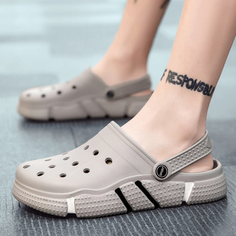Unisex EVA Beach Sandals - Lightweight Summer Hole Shoes