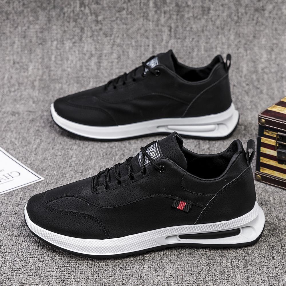 Leather Surface Casual Sports Shoes - Premium Athletic Lifestyle Sneakers