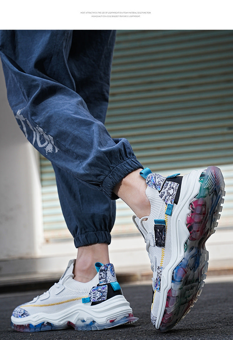 Lightweight Mesh Running Sneakers - Breathable Athletic Shoes