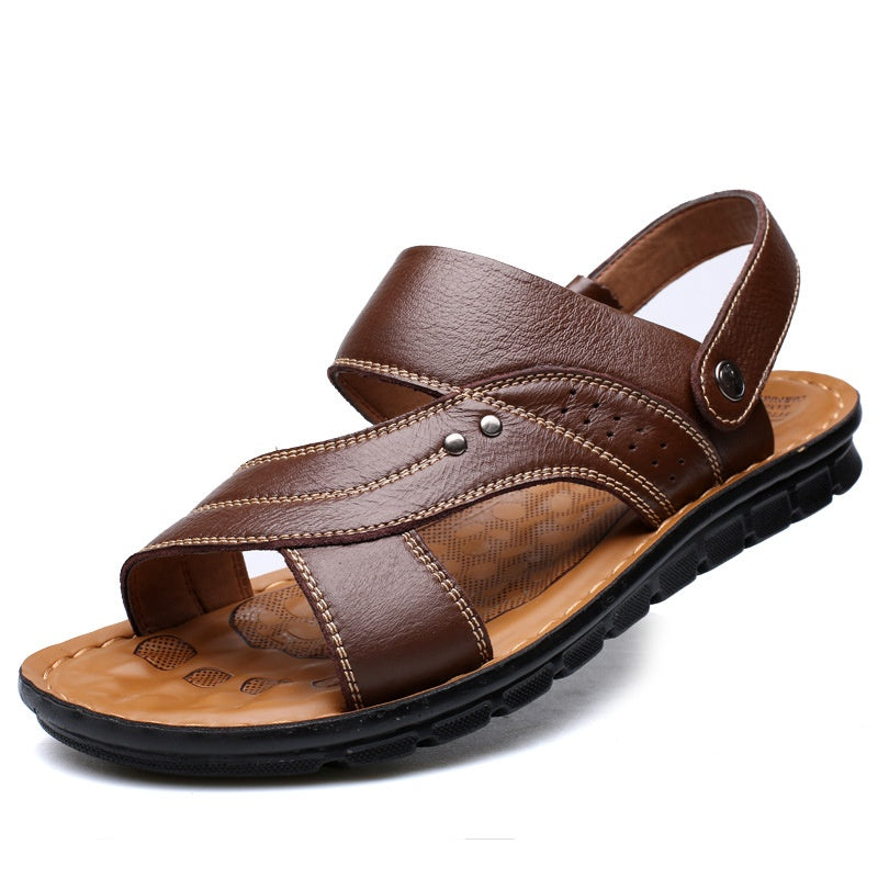Men's Adjustable Back Strap Sandals - Summer Beach Slides