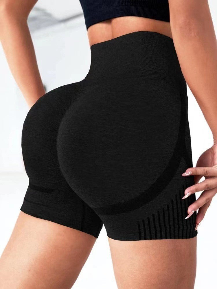 Women's New High Waist Hip Lift Yoga Shorts - Running Fitness Sportswear