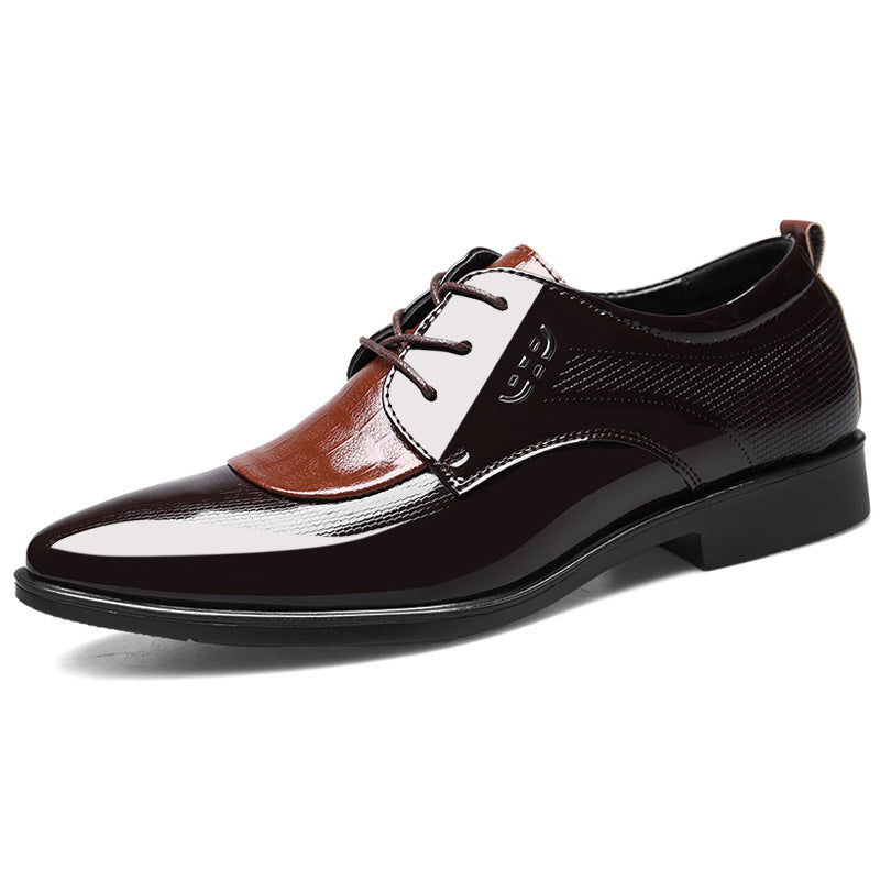 New Business Dress Shoes - Men's Large Size Lace-Up Formal Footwear