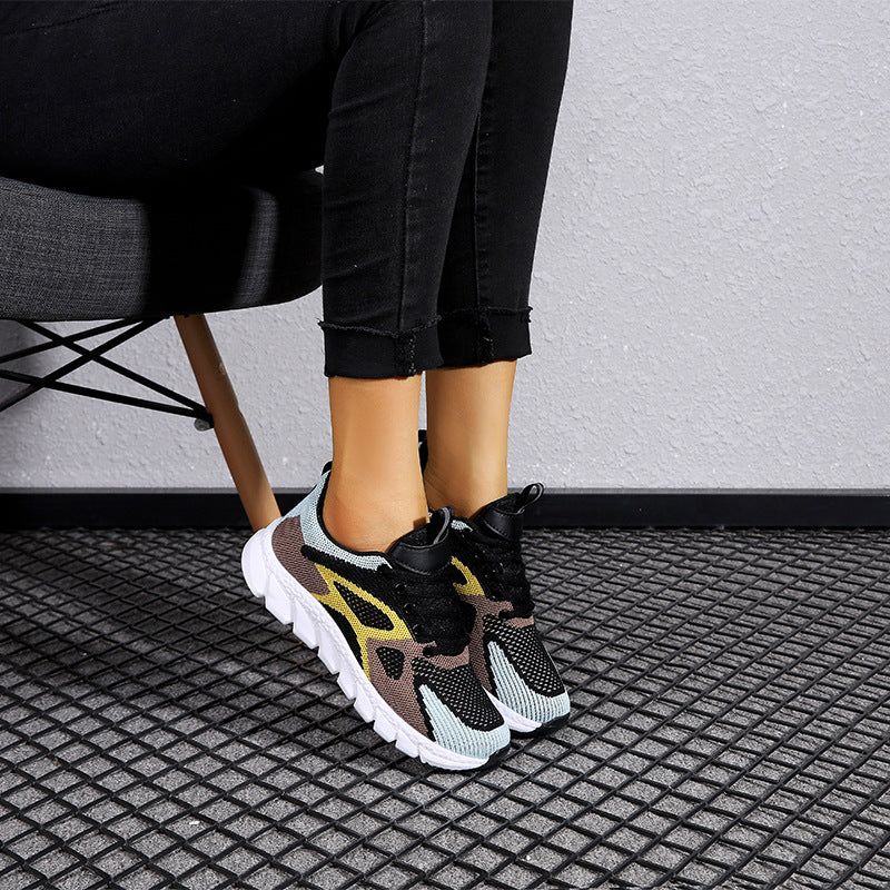Women's Fashion Sneakers - Comfortable Breathable Casual Shoes