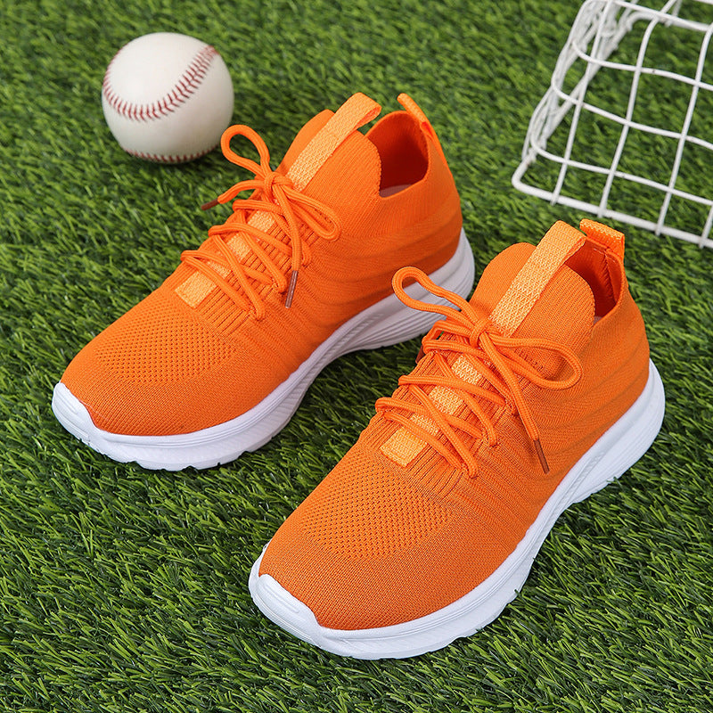 Women's Platform Sneakers - Lightweight Spring Casual Shoes