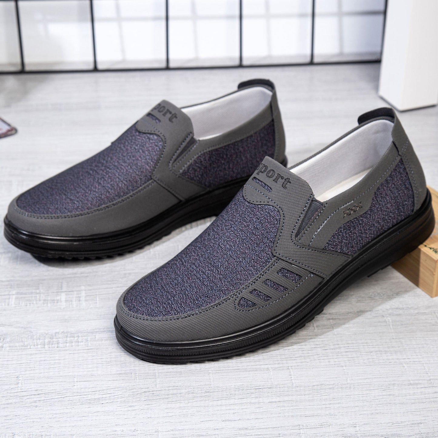 Men's Old Beijing Cloth Shoes - Breathable Thin Casual Shoes for Spring & Autumn